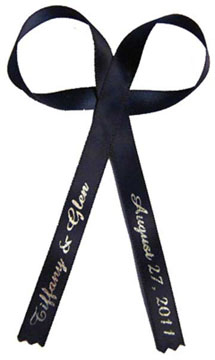 Personalized Funeral Memorial Ribbon Pins 20