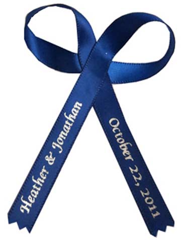 Royal Blue Favor Ribbon