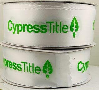 Personalized Satin Ribbon