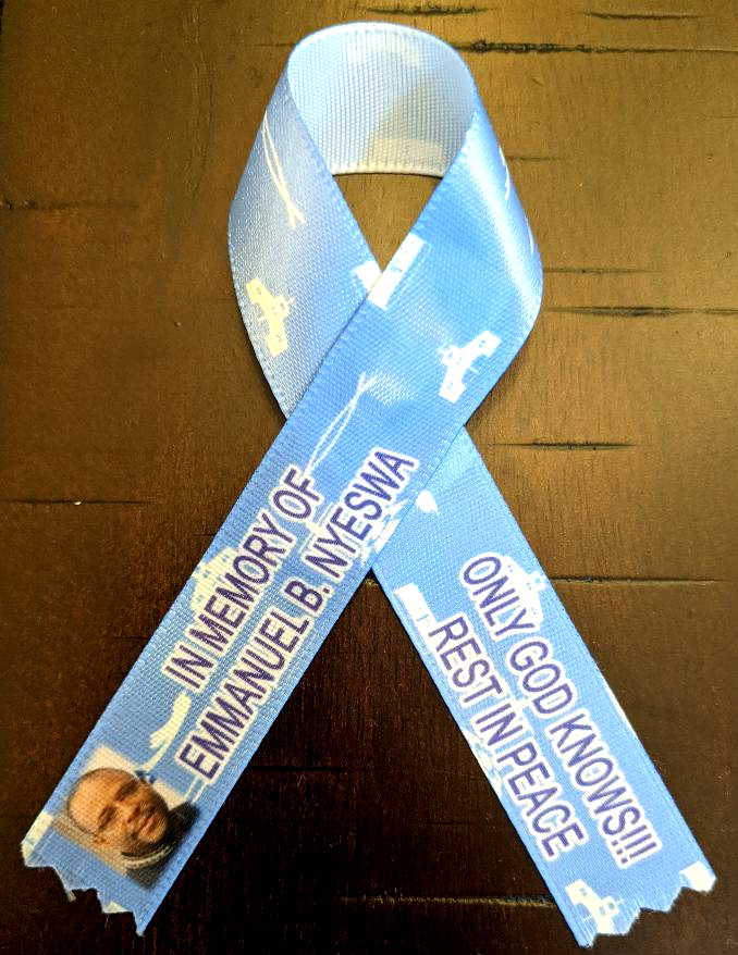 Remembrance/In-Memory Awareness Ribbon Lapel Pin