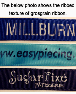 Grosgrain Ribbon Texture