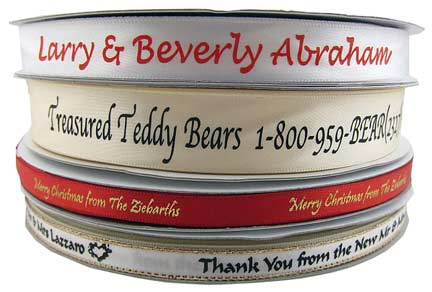 Personalized Satin Ribbon
